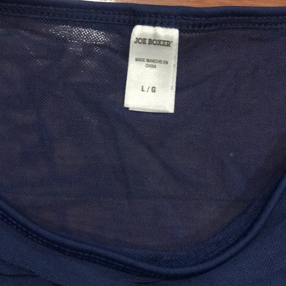 6/$20 Girl’s sheer navy swim cover skirt L